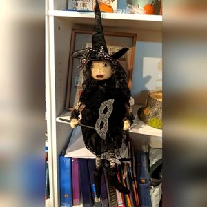 Halloween witch doll